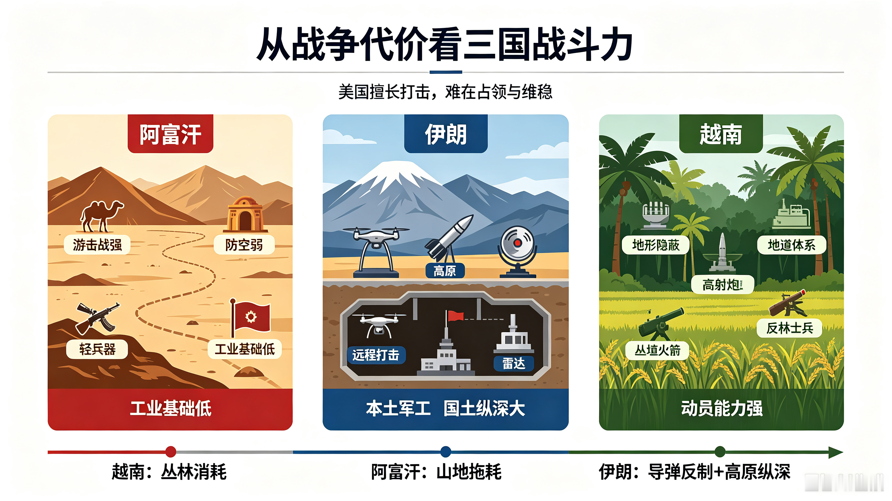 专家犀利对比：越南都没打下来，美国真敢去碰伊朗吗？