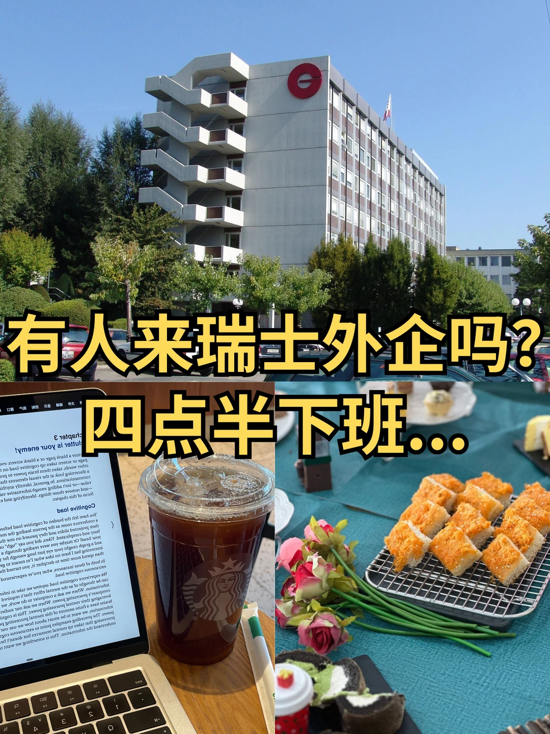 这些🇨🇭瑞士外企，get 工作和生活的松弛感