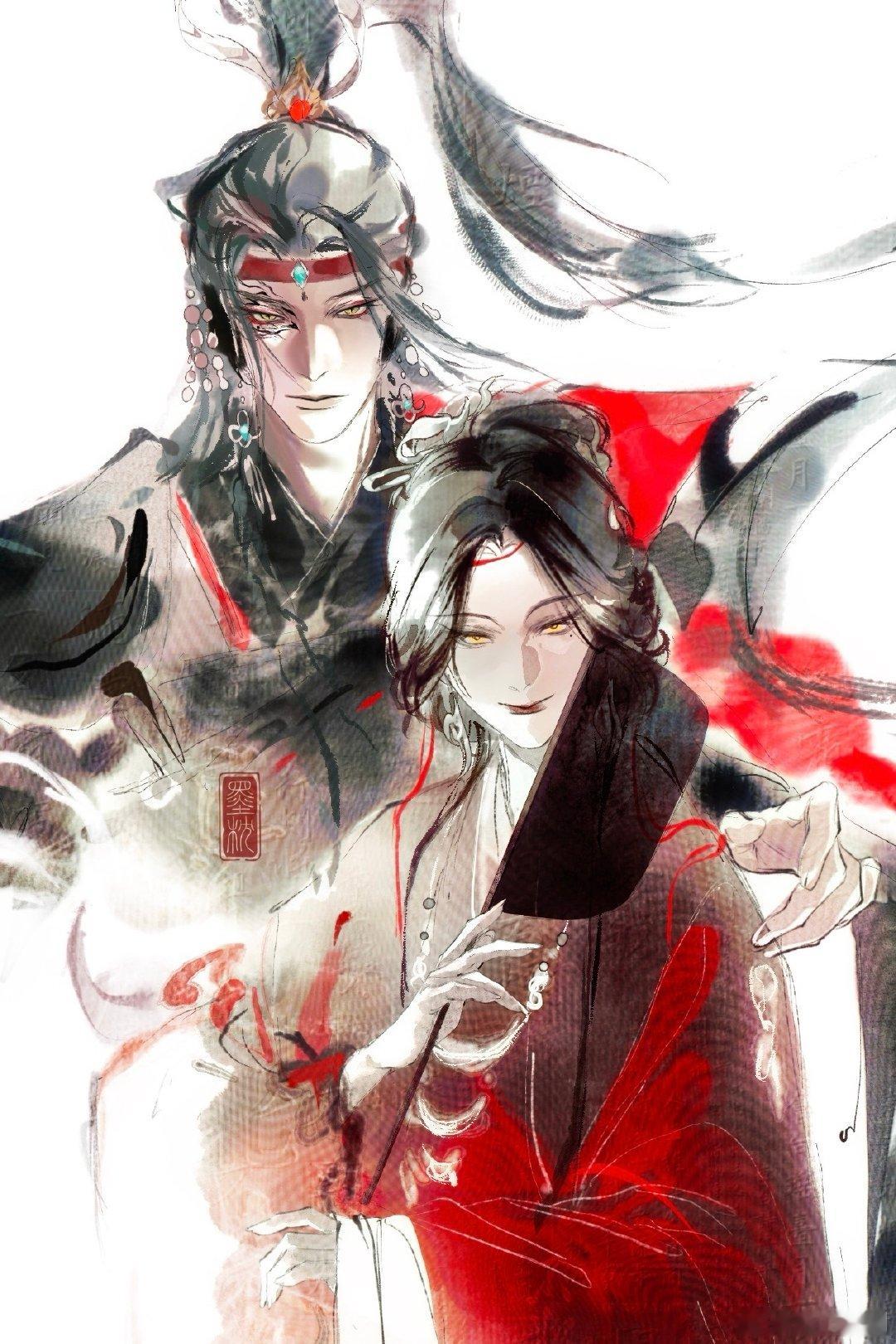 #梦女[超话]##雁衔牡丹北地来# 

🪶

观身不净

——————
之前七夕的另一个版本，我也很喜欢，发之。 ​