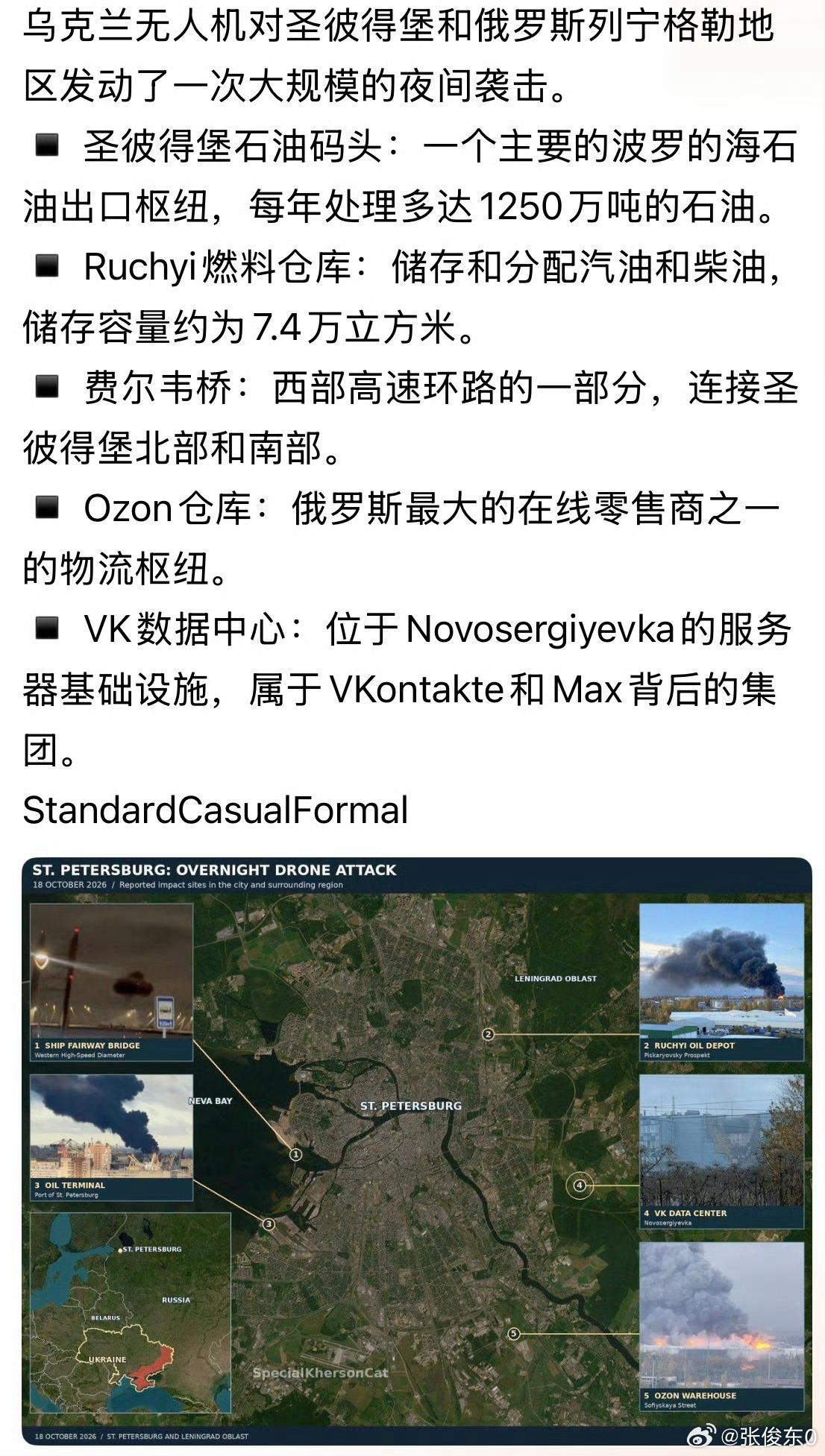 俄乌局势新进展 乌军现在的战术不错。集中力量，对一个地区的综合性目标进行饱和打击。打多几个地方，俄军的防空系统就不知道如何分配了。 ​​​
