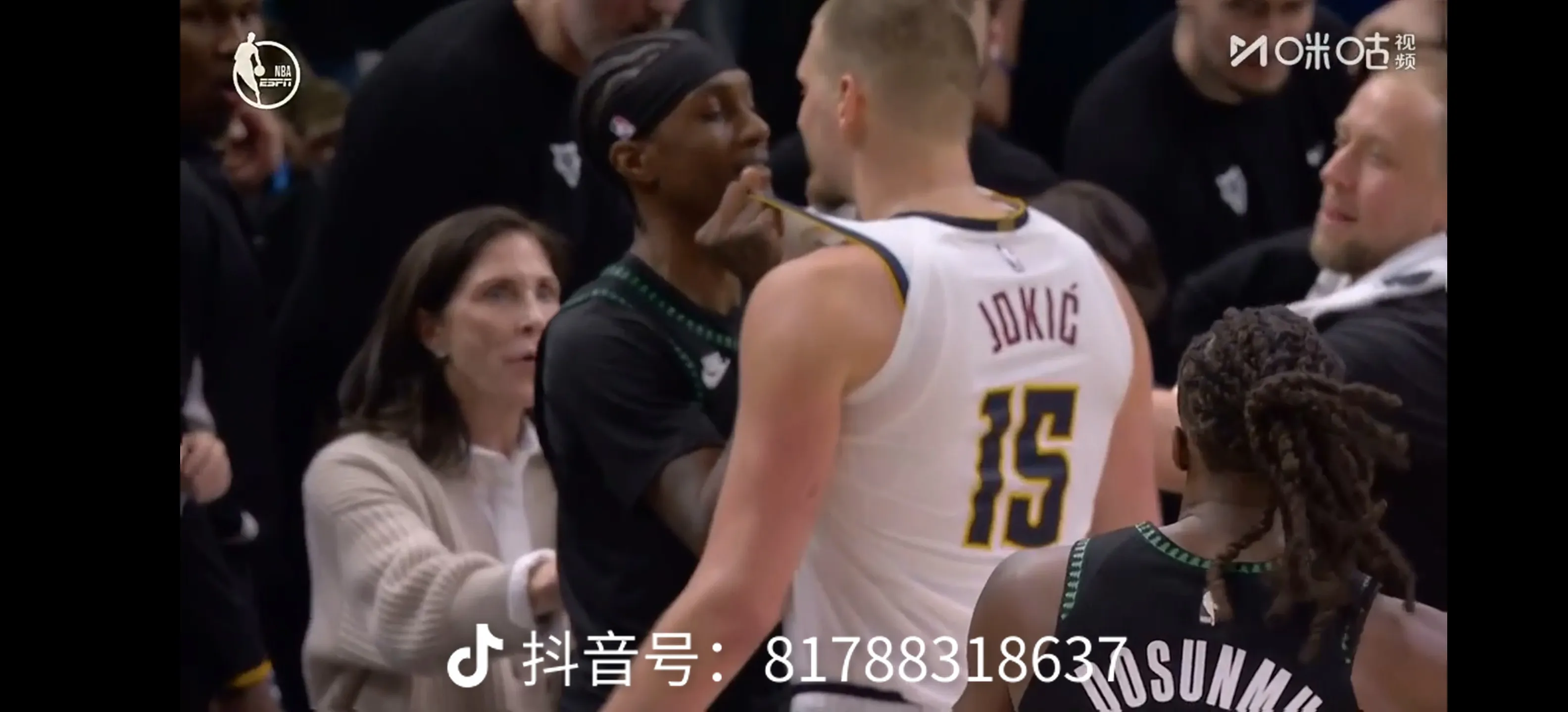 掘金VS森林狼，掘金必然4：3翻盘，立帖为证