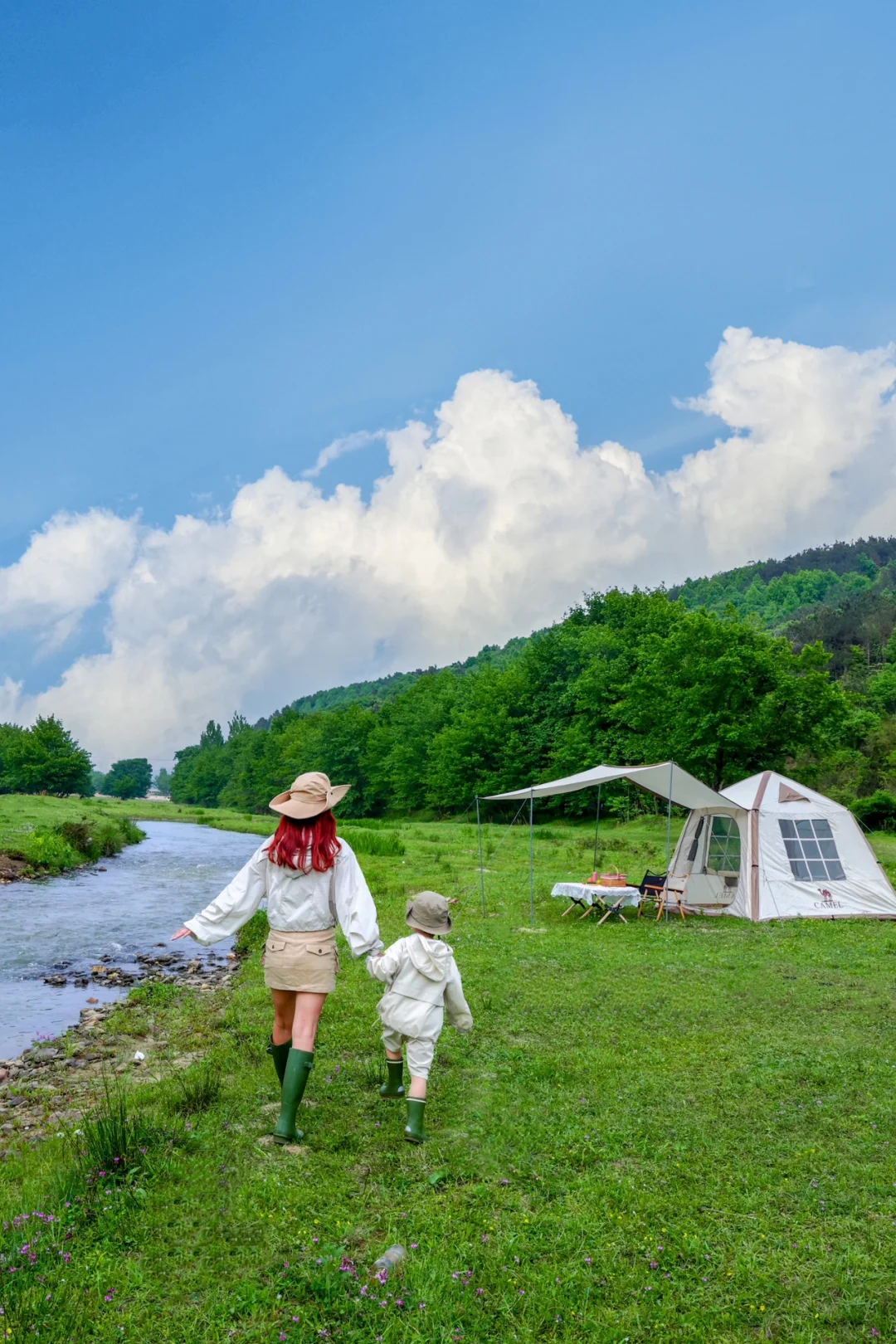 武汉周边小“桂林”开车直达🚗溯溪露营免费地