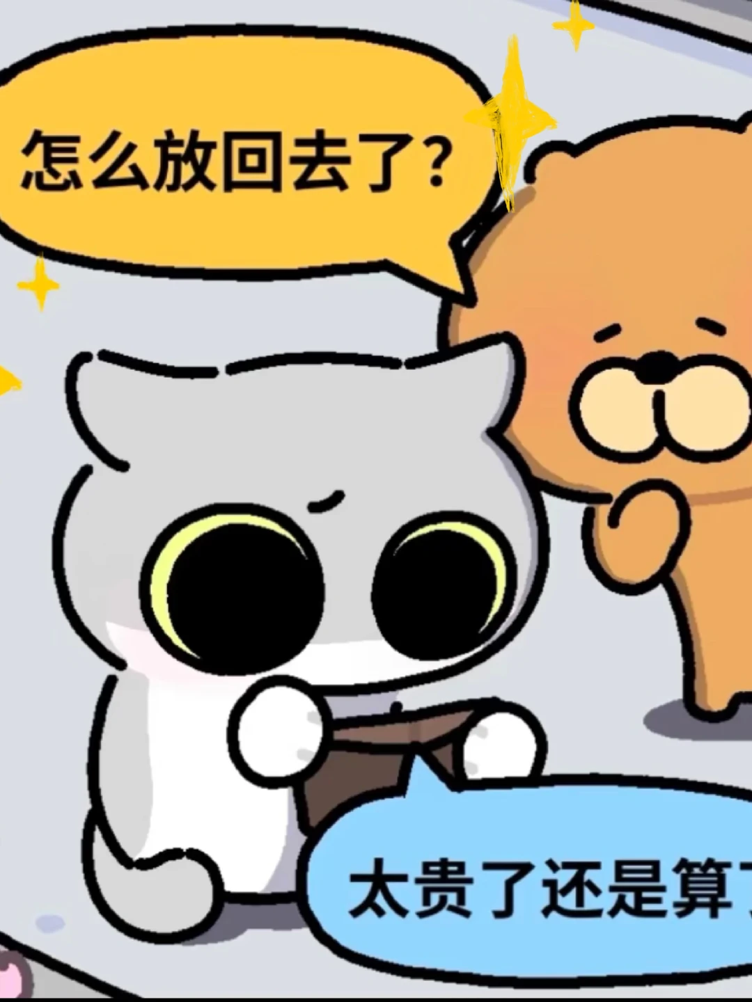 两只呆猫真实天才！