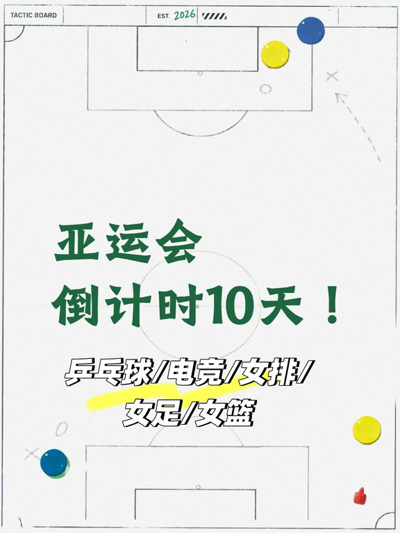 亚运会核心看点🌟 倒计时10天