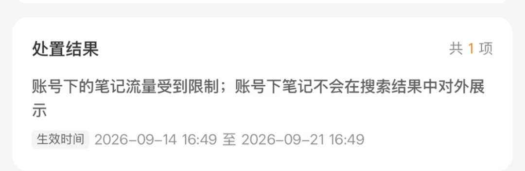 小红书你……何意味就这样限流呗