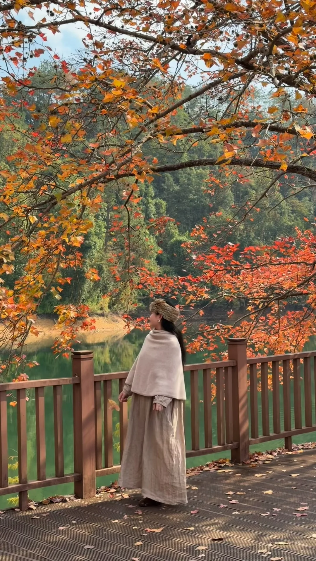 赣州版小九寨沟Live实况🍁树木园美疯了！！