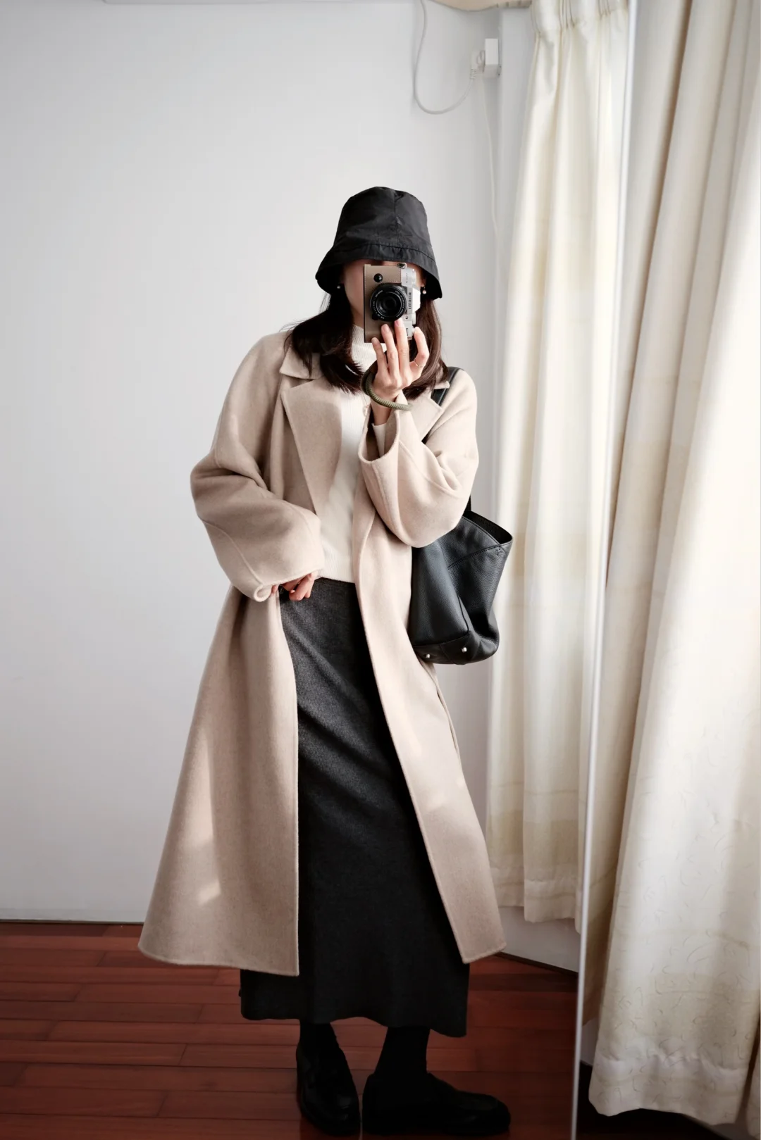 Muji神裙，这个冬天的穿回本满意单品。