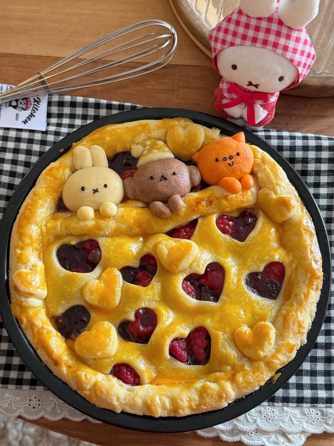 ˶ • × • ˶ Miffy & friends cherry pie