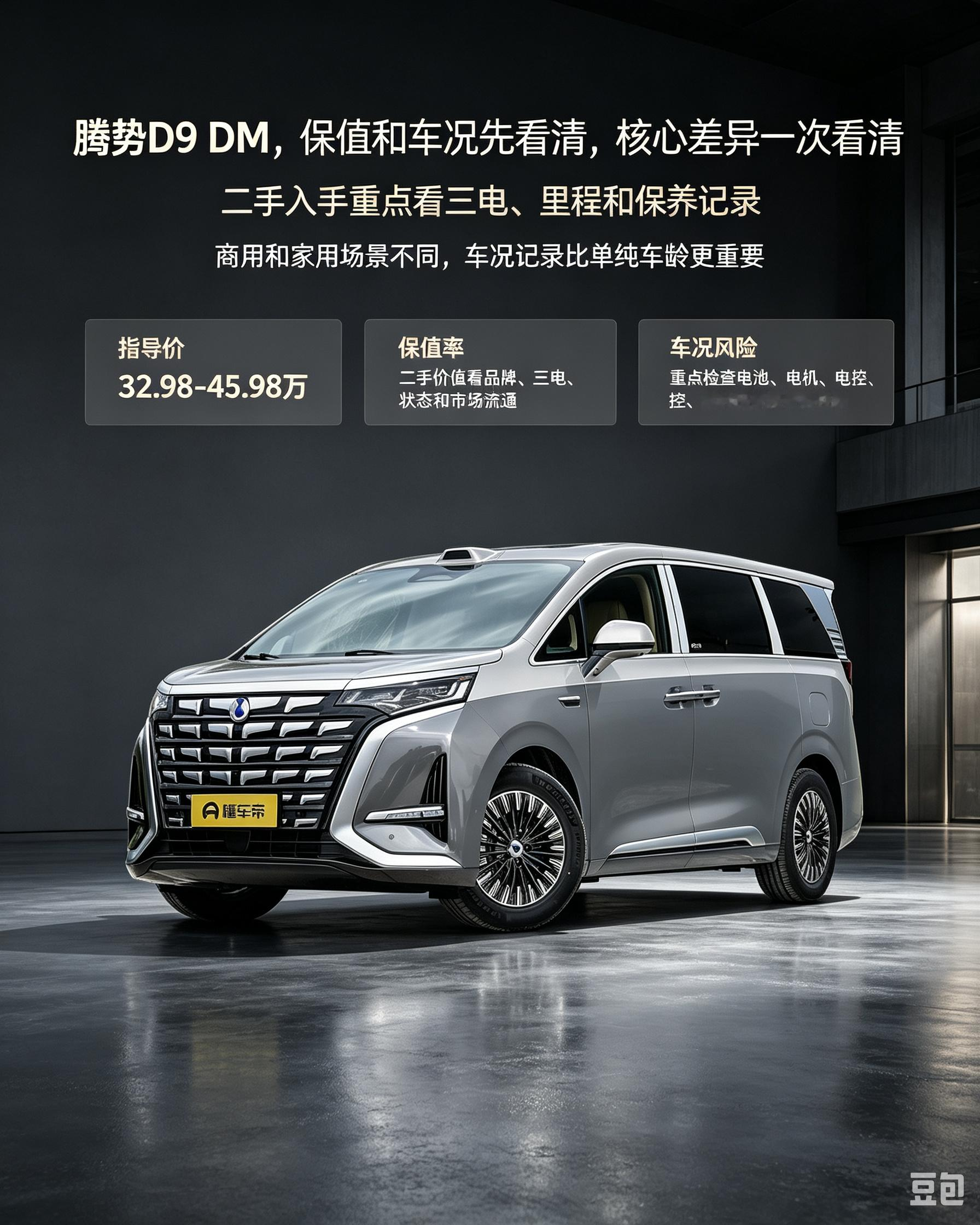 二手腾势D9 DM入手避坑指南