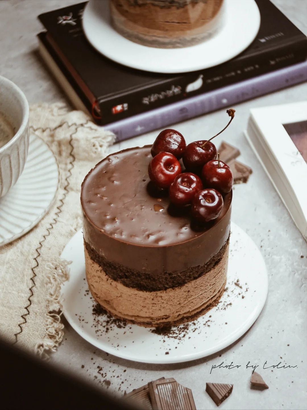 巧克力芝士奶油蛋糕丨入口即化，巨好吃～