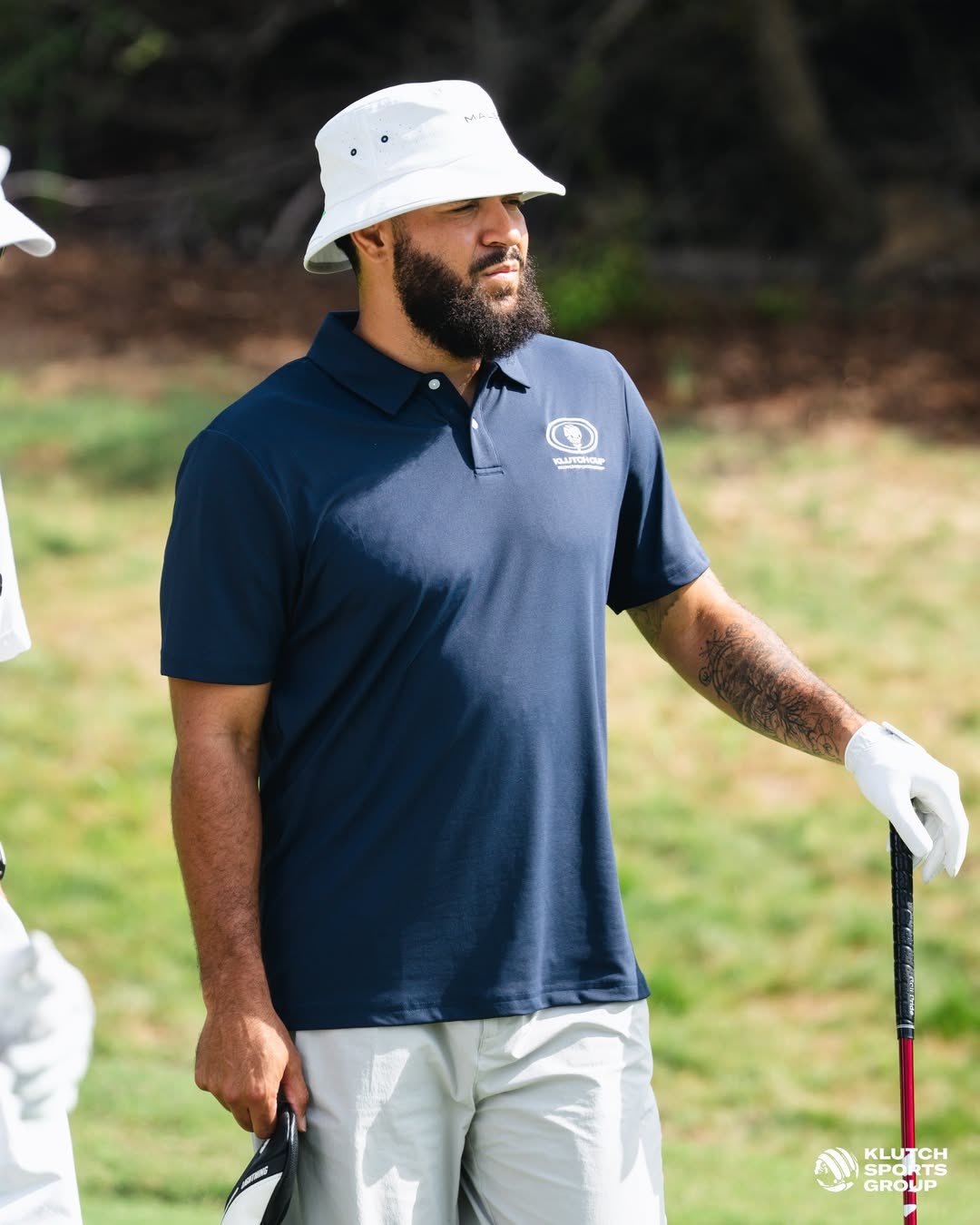 LeBron James, Anthony Davis, Draymond Green, Zach LaVine, Fred VanVleet at Klutch Sports’ inaugural Klutch Cup today. ⛳️🏆🔥

#詹姆斯##浓眉##nba休赛期# ​