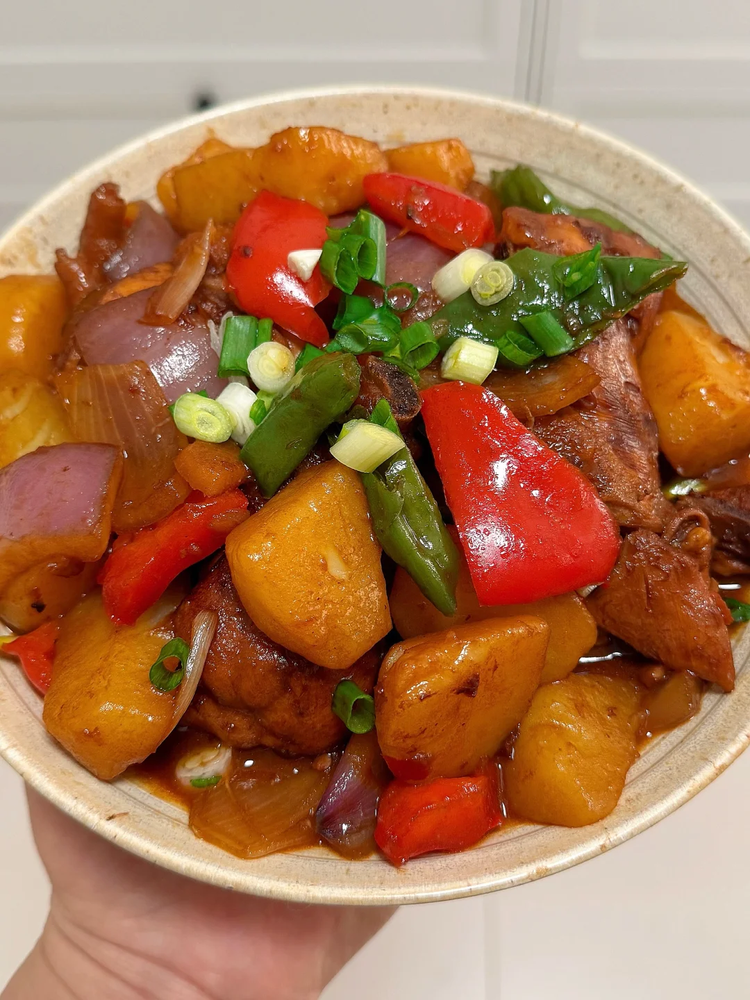 谁懂啊？家常版大盘鸡吃一次爱一次！