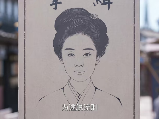 这次的古装剧里的画像很像本人！