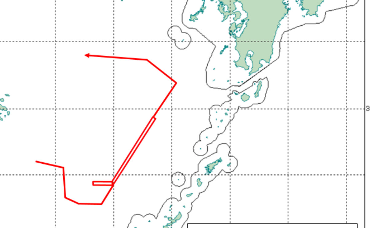 25日，侦察路线基本没有太大变化 ​