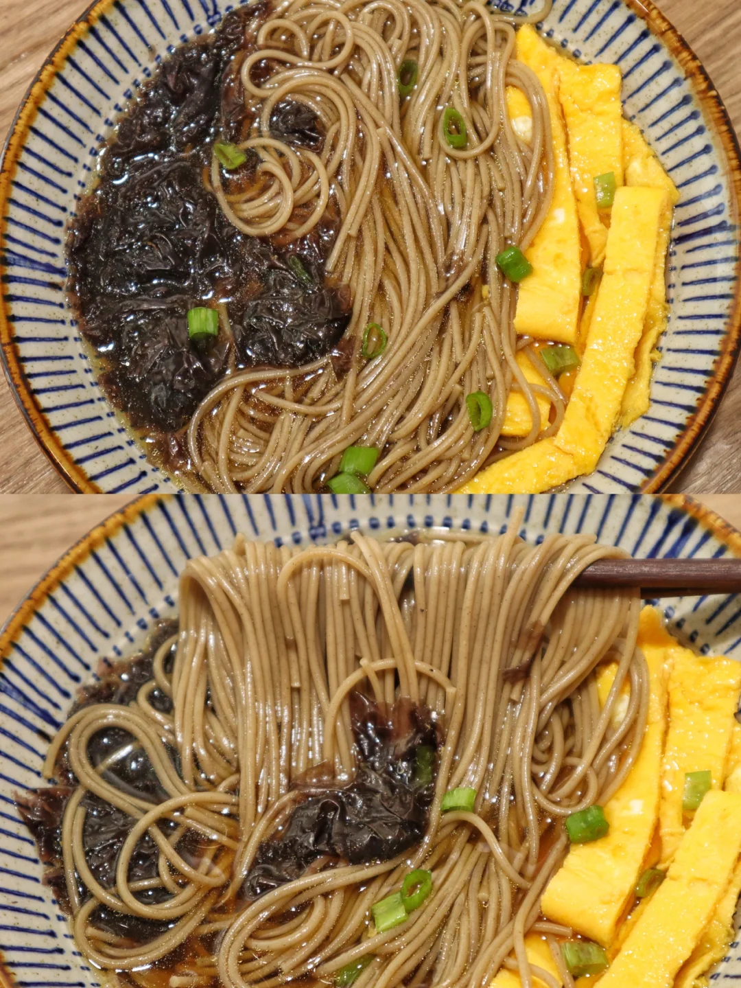 鲜到灵魂的荞麦清汤面‼️低卡营养快手又美味