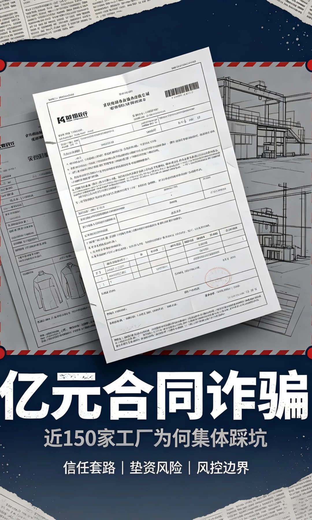 女子诈骗上亿元致近150家工厂受损