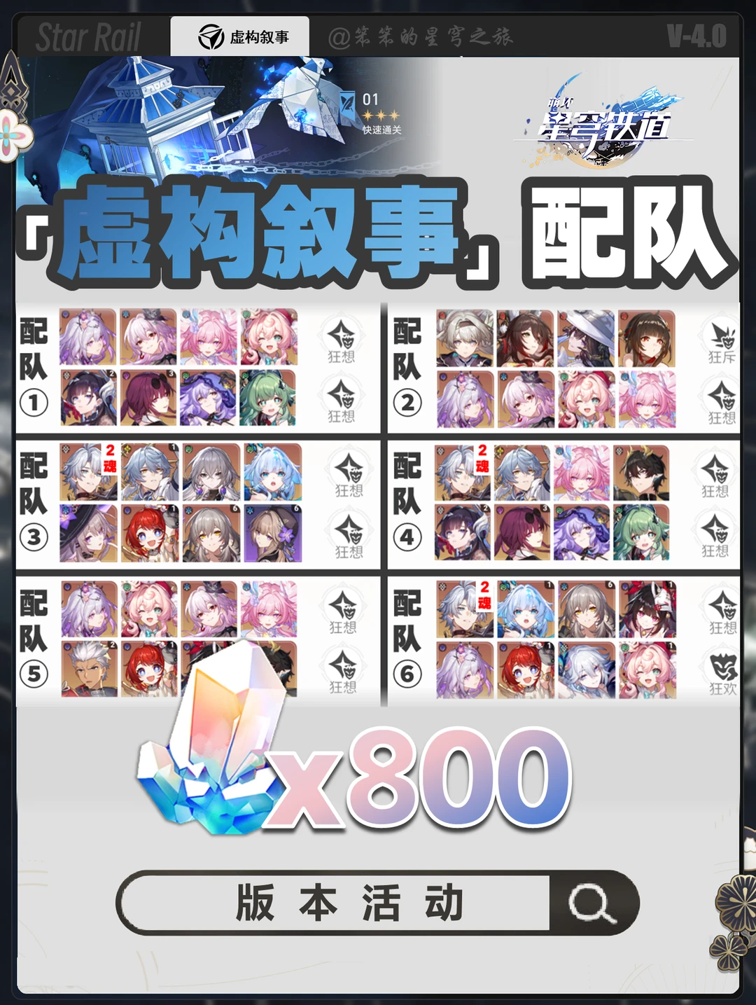 这一期虚构叙事有点难度啊，全员0+0险胜