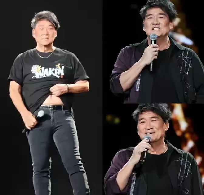 周华健这下出名了，不仅汕头，全国人民都知道了。
 
近期周华健汕头演唱会的一段暖心现场画面，在全网刷屏爆火，让无数网友瞬间破防。当晚演唱会气氛热烈，周华健正在台上倾情演唱经典老歌，谁知唱到中途，他突然一时卡壳忘词，拿着话筒站在舞台上，好几秒没有唱出一句歌词，出现了短暂的空白停顿。
 
突如其来的小失