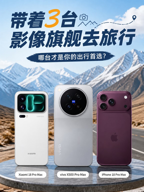 带着三台影像旗舰去旅行，我会这么选