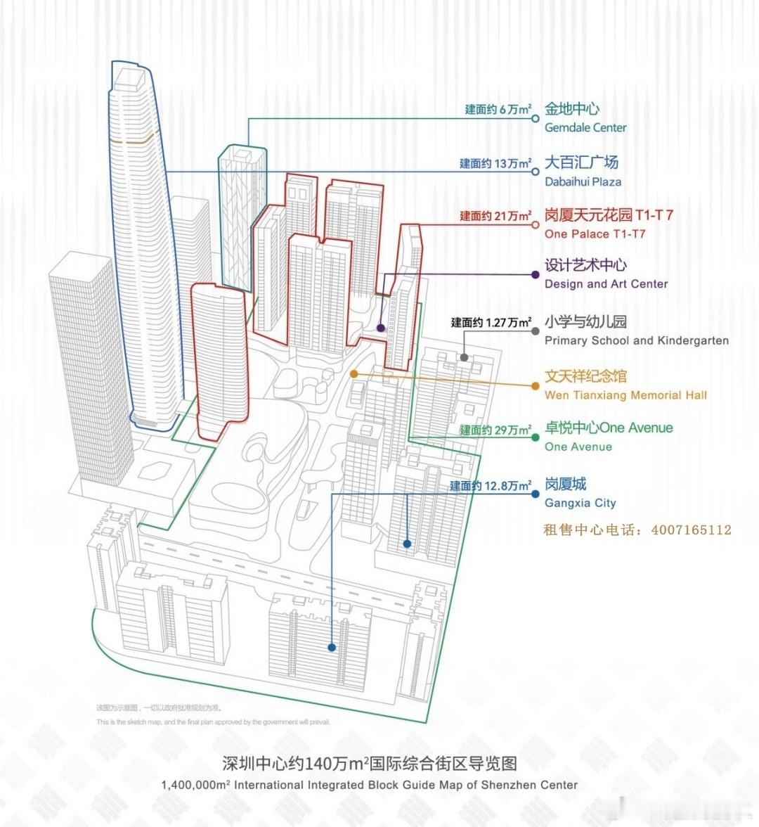 天元中心 大百汇广场【私募证券大厦】金地中心 岗厦城 出租 出售金融中...