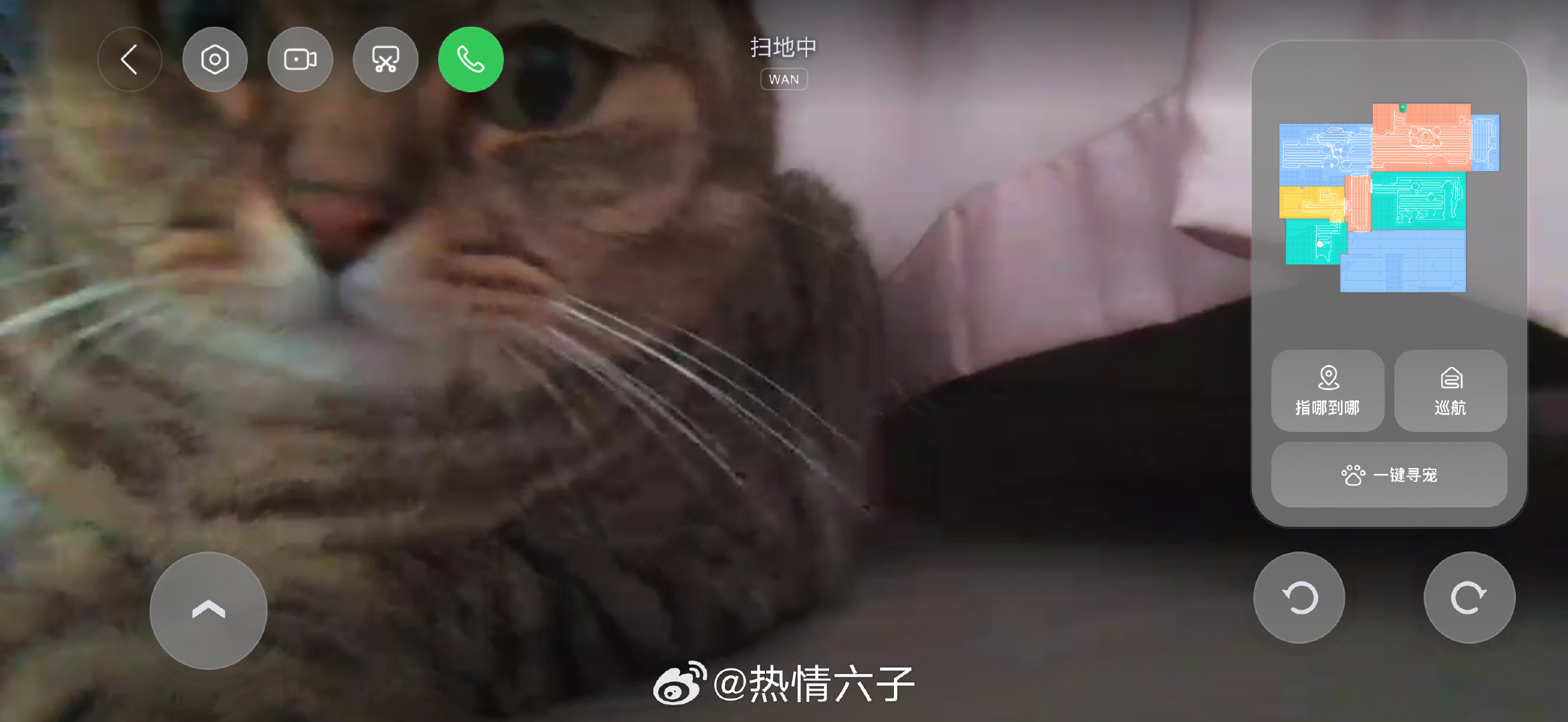 买了机器人后可以一直看小虎了[求关注] ​