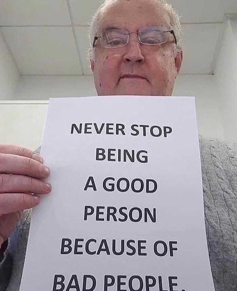 I don’t care.