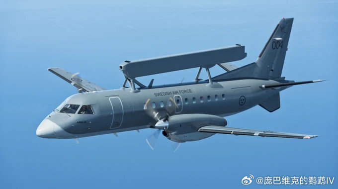 乌克兰国防部称，瑞典提供给乌克兰的2架Saab 340B AEW-300 (S 100D) 预警机（原希腊空军租赁）已于今年3月首次投入实战。 ​