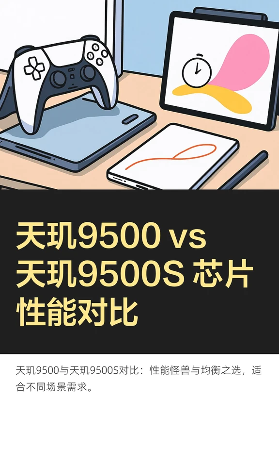 天玑9500 vs 天玑9500S 芯片性能对比