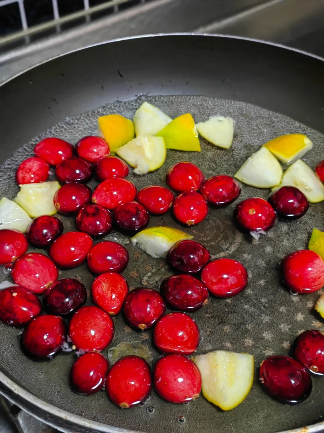 蔓越莓果酱制作