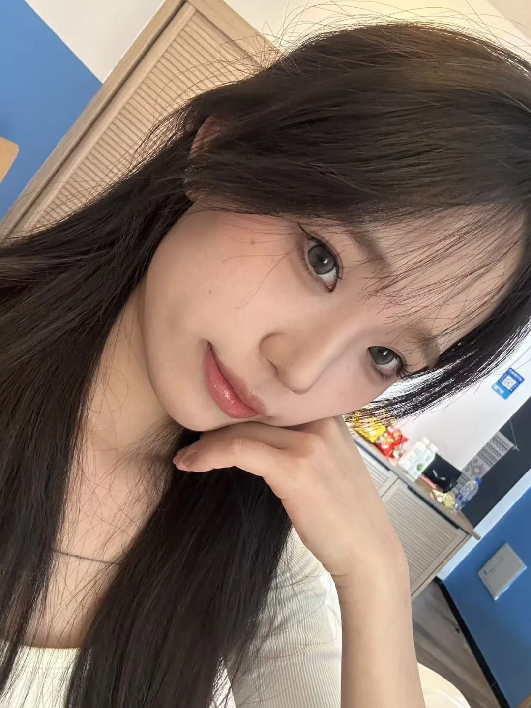 口角囊袋这样算上岸吗