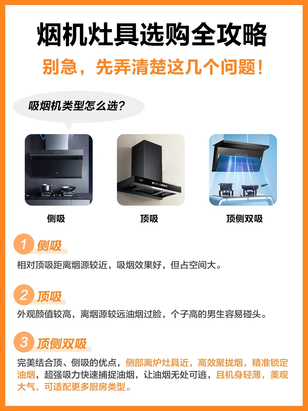 研究了1个星期，终于选对吸烟机新房装修套