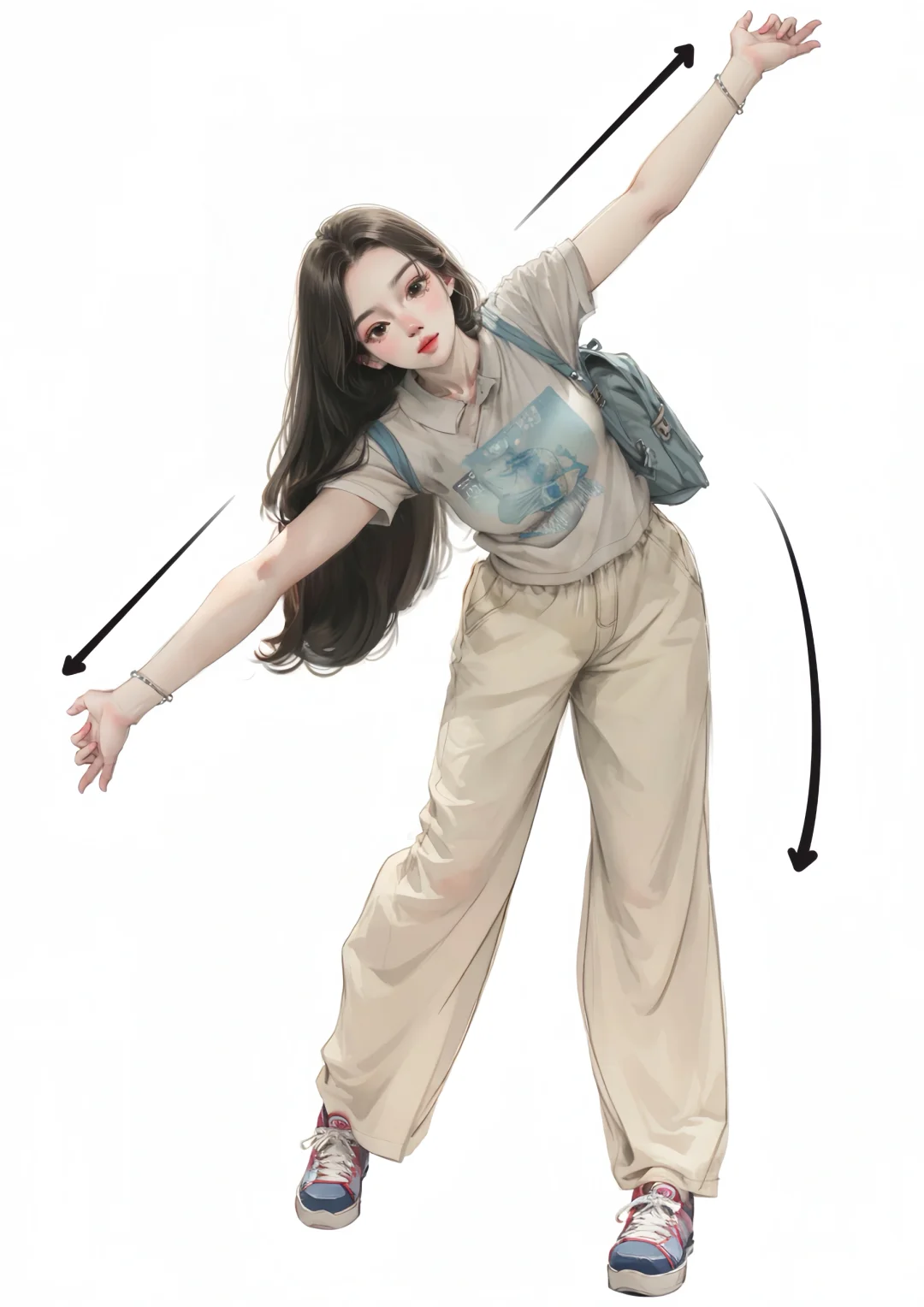 简单的姿势拍出好看照片～松弛感拍照姿势～