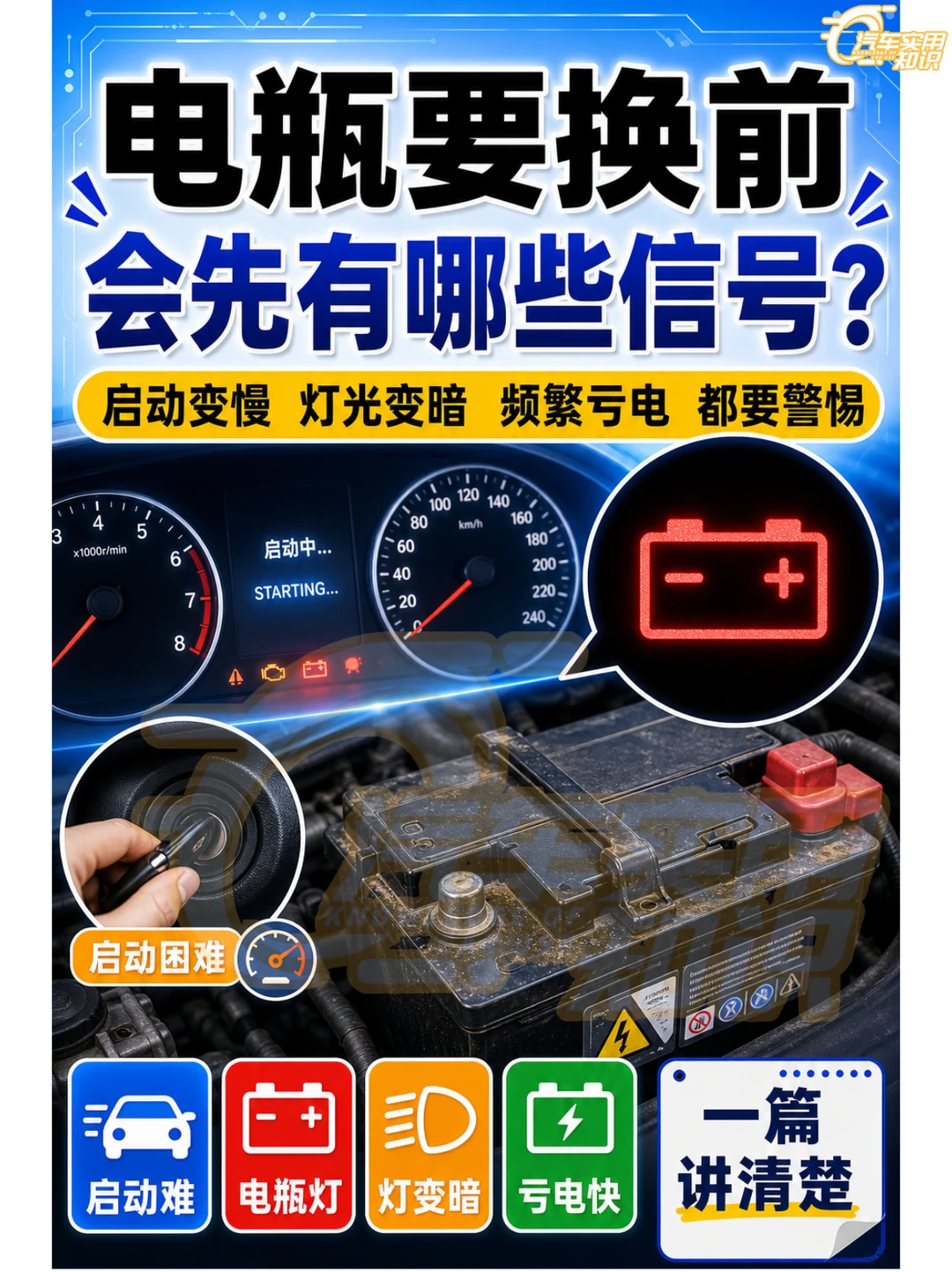 汽车没电打不着火需要更换电瓶吗？