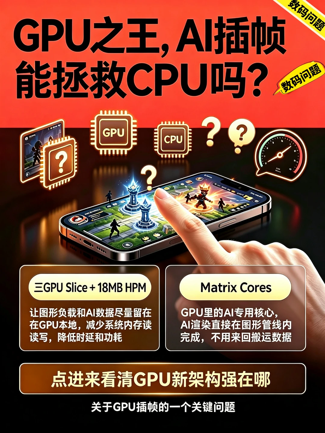 GPU之王！AI插帧能救CPU吗？🤨