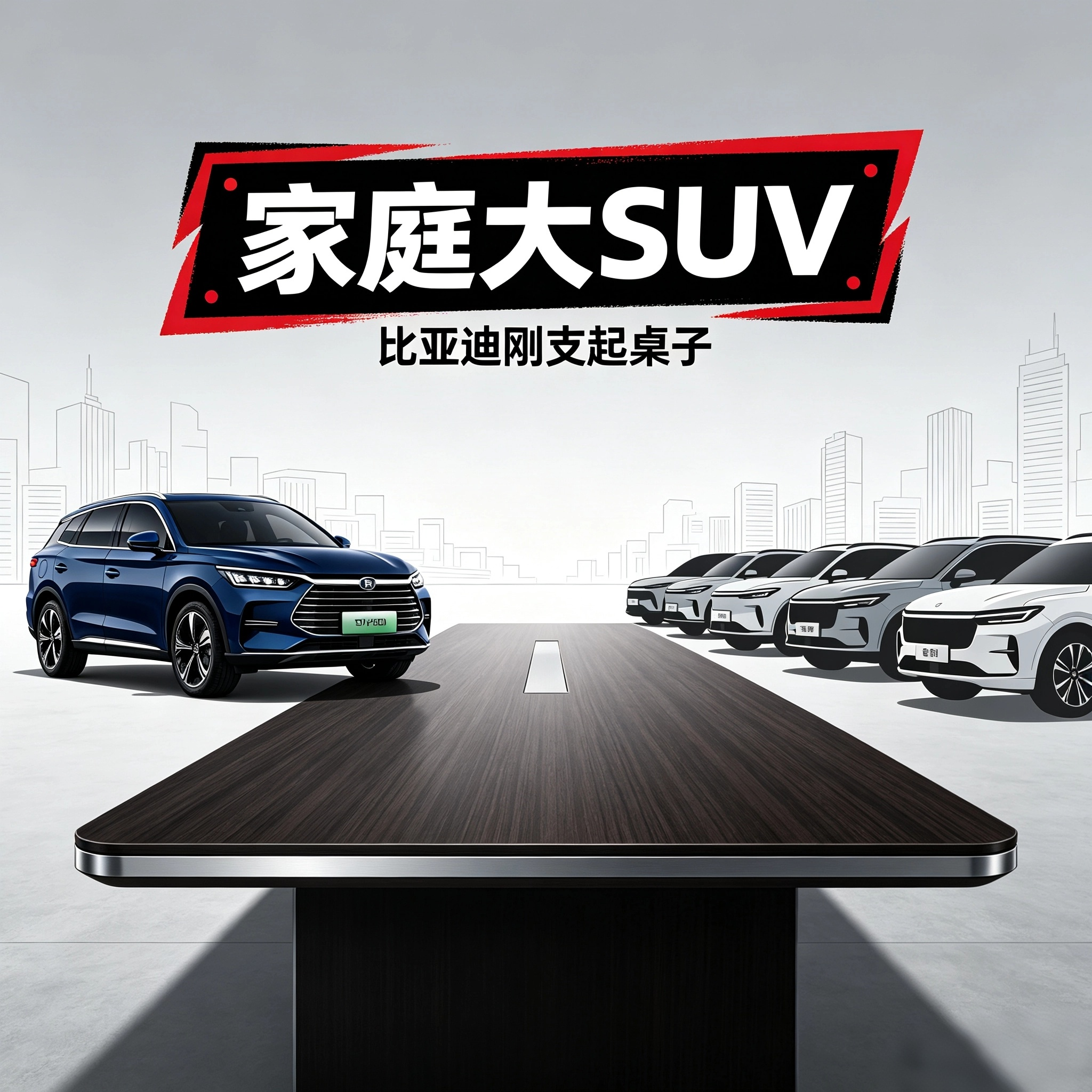 比亚迪刚支起“家庭大SUV”的桌子，抬头一看：理想、问界、零跑、吉利、腾势全坐在对面

以前说“买台大SUV带全家”，大家先想汉兰达、途昂；现在20万到30万这块“家庭大车黄金带”，比亚迪唐L还没坐热，左右就已经挤满了人：理想L6把“老婆孩子爱坐”做透，问界M7拿着华为智驾和鸿蒙座舱敲门，零跑C16