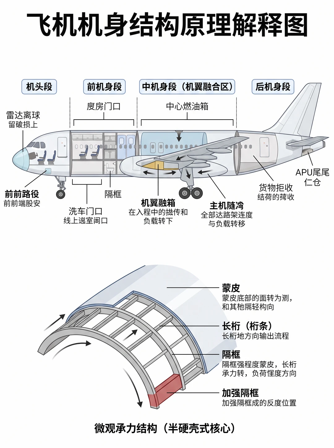 万米高空的安全感！一文看懂客机硬核构造