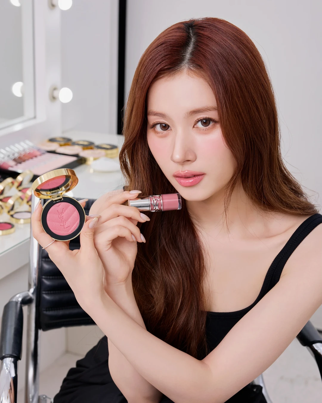 Sana ins更新 YSLbeauty