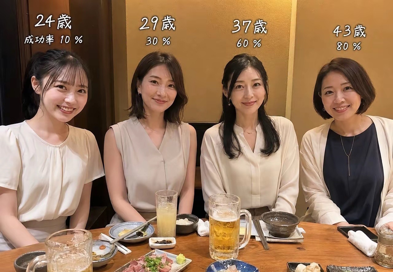 以你现在的年龄和状态， 你会找哪个年龄段的女生做另一半？ ​​​