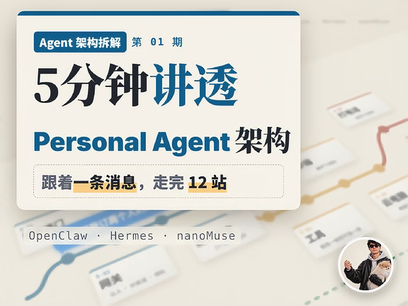 5分钟讲透 Personal Agent 架构