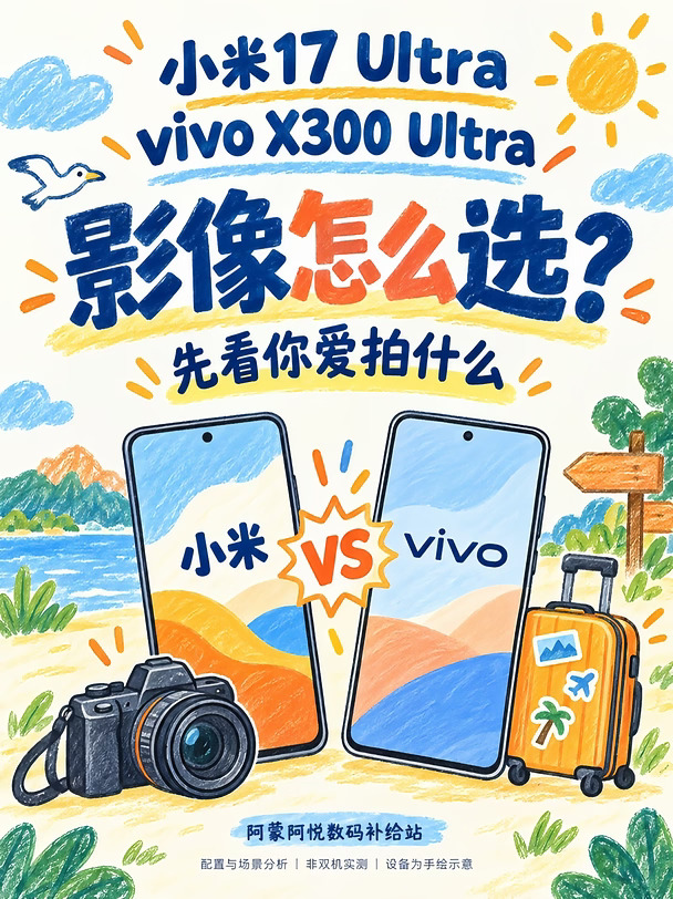 📸小米对vivo，Ultra影像怎么选？