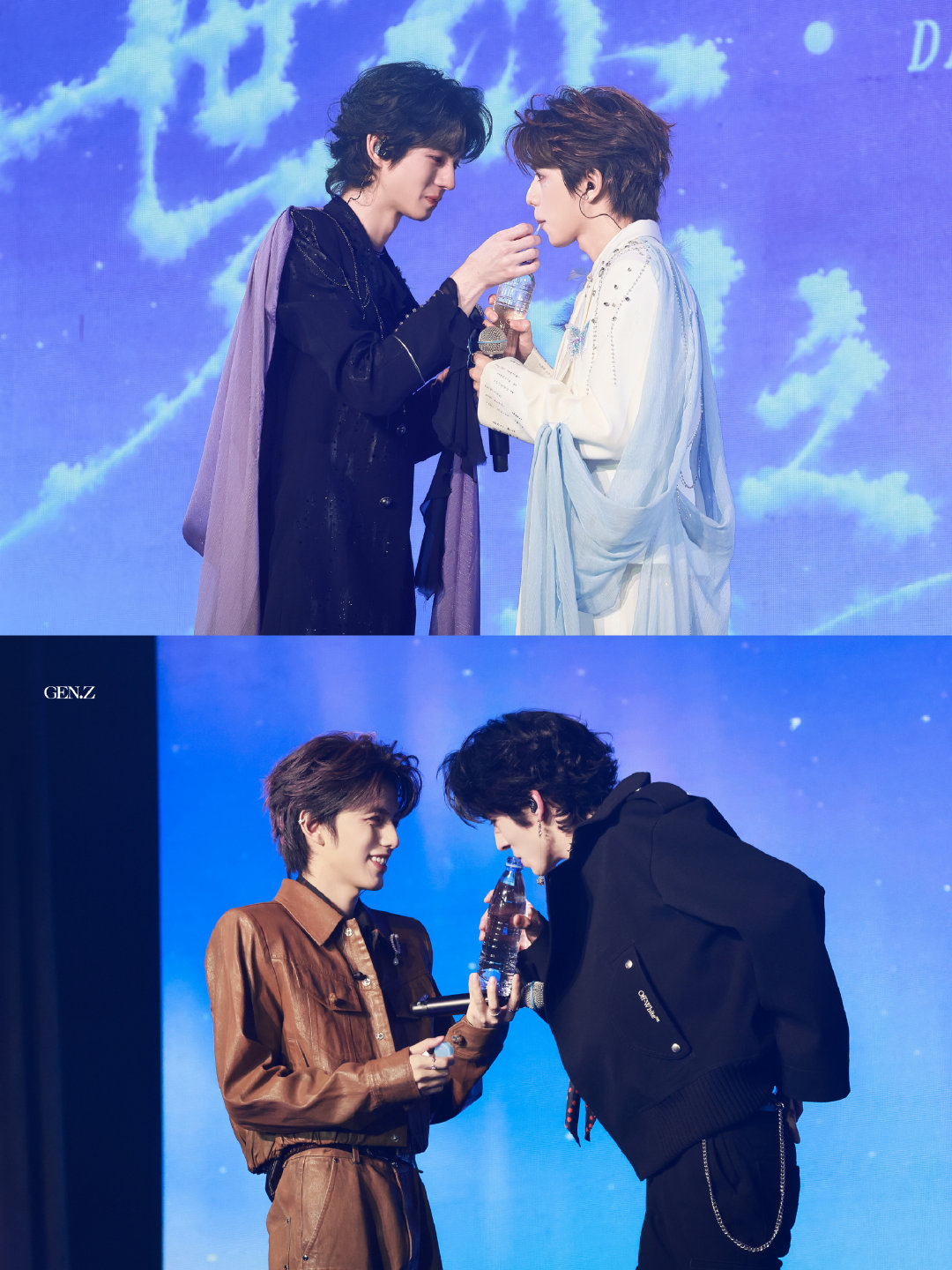 #天定良元[超话]# 💜💙#天定良元# 

原谅我的小作小闹 我只是想跟你好っ ̯ -。

​