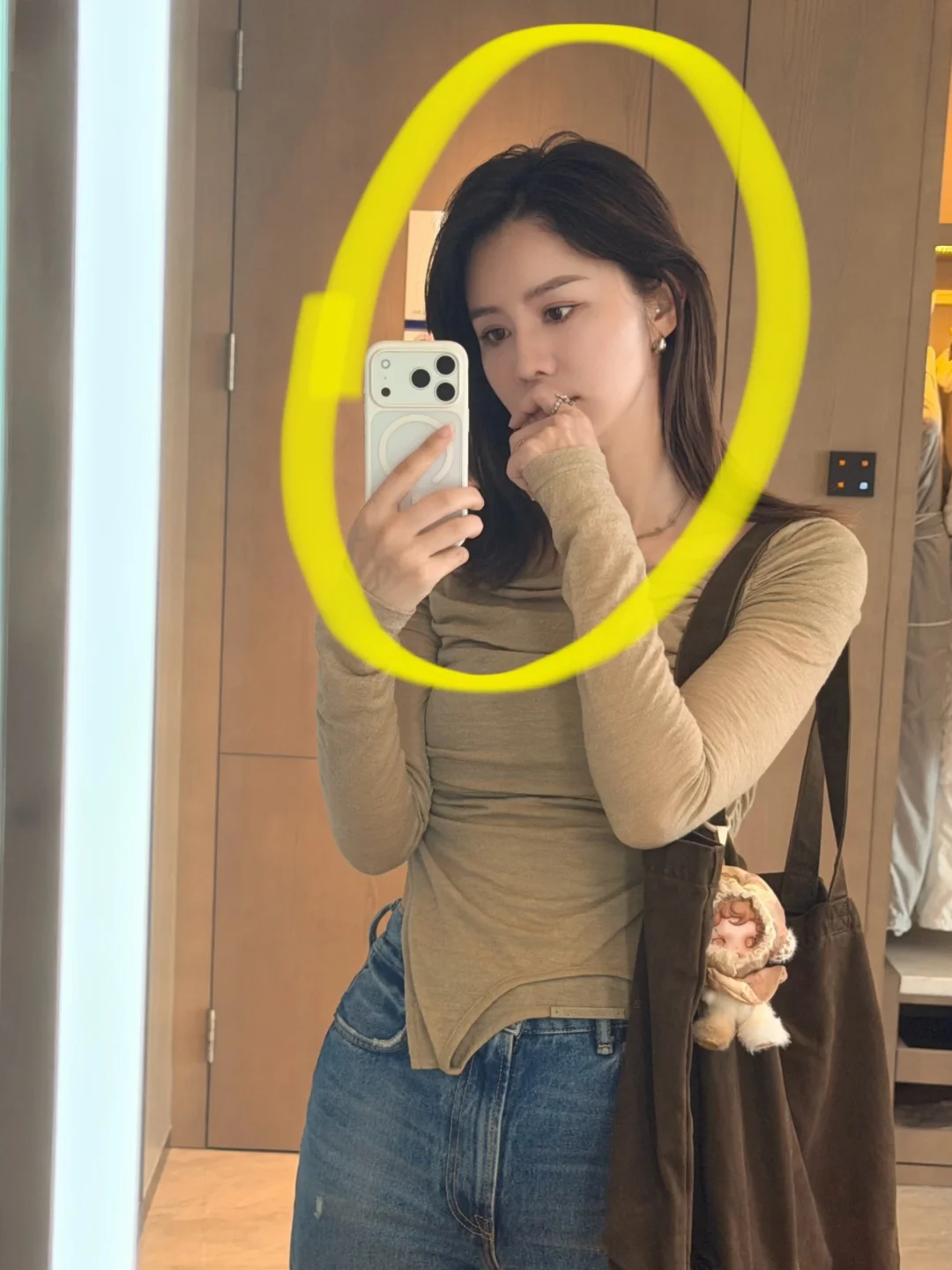 突然发现一种很新的穿衣方法