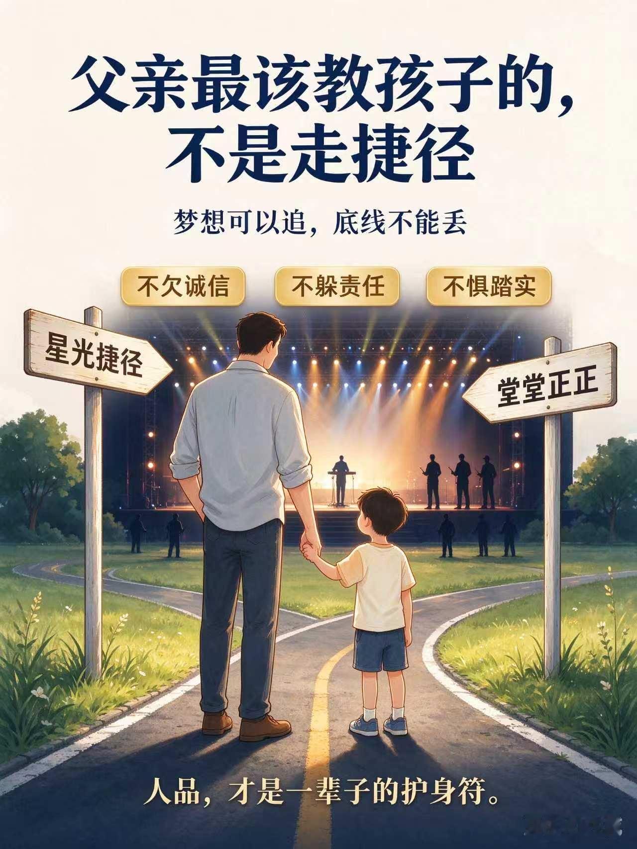 201：莫用他人血汗，铺垫孩子星光｜父亲有感：逐梦，不能丢掉良知

拼尽全力托举孩子的梦想，却抛弃诚信底线，这起热点事件，值得所有家长认真反思。

13 岁女孩官宣韩国出道，少年追梦本是喜事，但其父母被曝出欠薪 345 万，已被法院强制执行。名下企业拖欠员工薪资，签订的还款协议中途违约，却舍得投入高