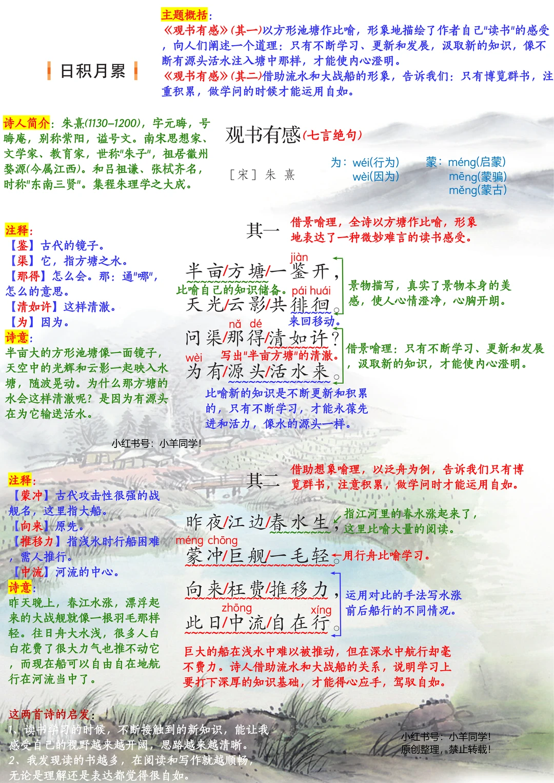 五上五语文丨语文园地八学习笔记【完结】