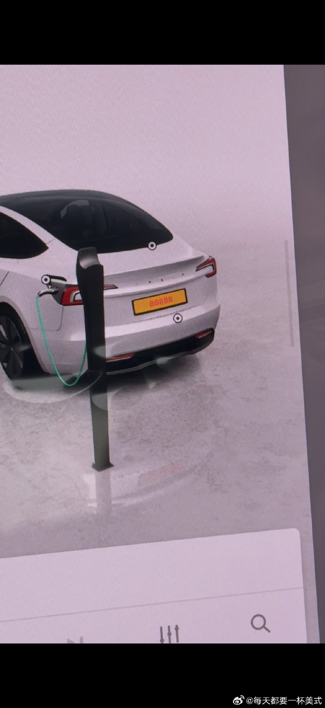 我竟然才知道！原来特斯拉车牌还可以手动DIY！！
#Model 3##特斯拉##model y# ​