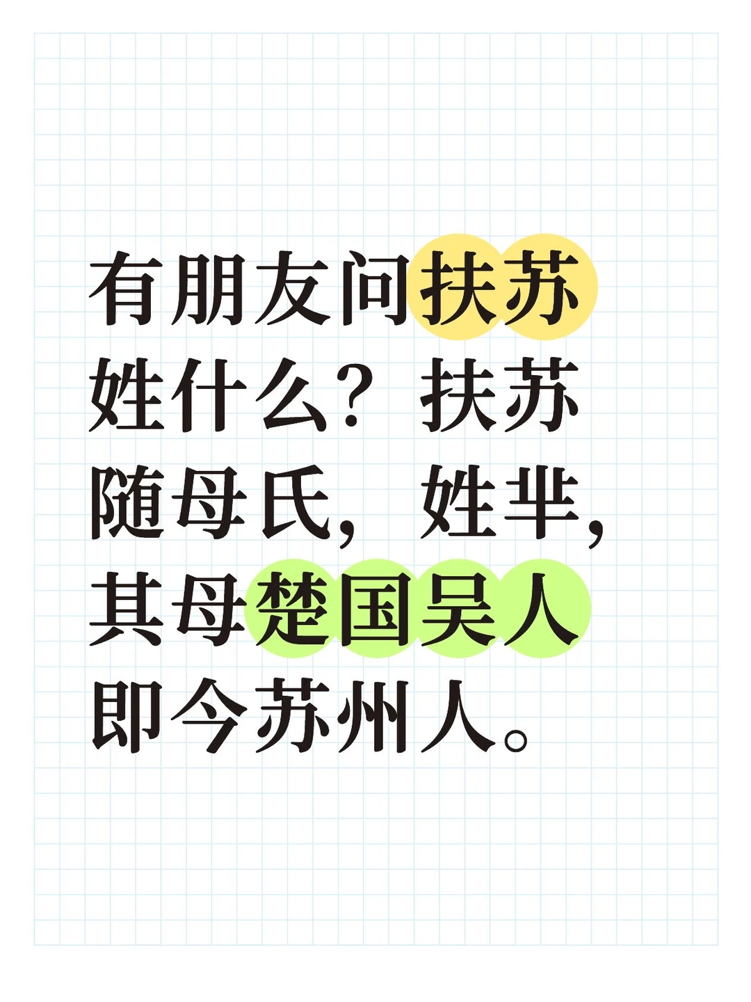 先秦时期“姓”、“氏”与今不同，今混同用