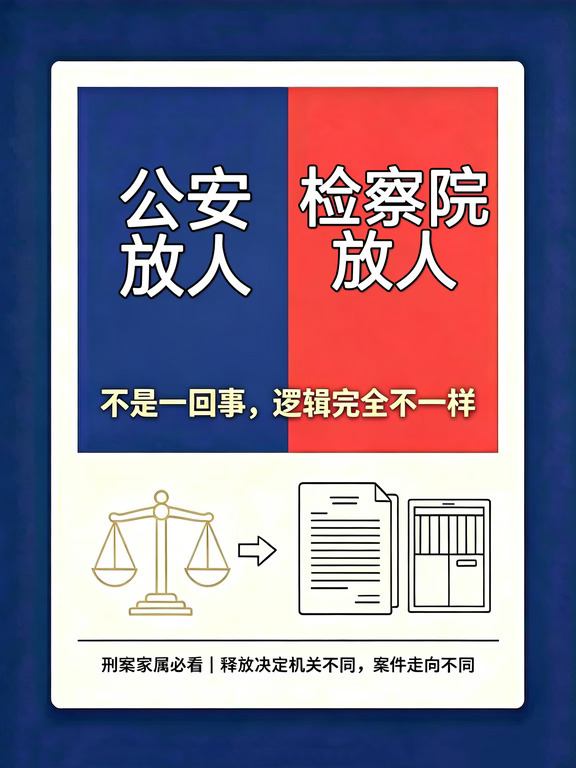 公安放人 VS 检察院放人