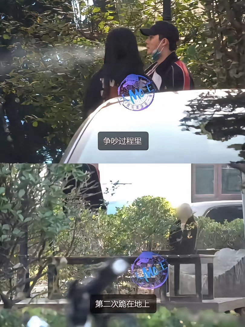 #张铭恩女友 下跪#
好久没听到张铭恩的消息，今天爆出来竟然是他与素人女友路边争吵，女生两次下跪的视频[黑线][黑线][黑线]
张铭恩2019年曾与徐璐官宣恋爱，2020年却拍到与胡冰卿停车场亲热被拍，随后胡冰卿曝光他教唆她“两个女生撕一撕”塌房淡出幕前。
直到最近狗仔拍到张铭恩与素人女友在路边爆发 ​