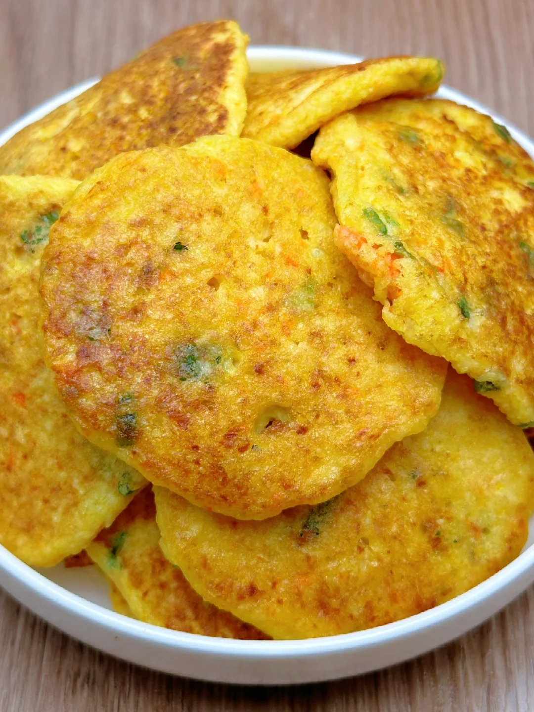 巨好吃的山药鸡蛋小松饼‼️一个才10多大卡