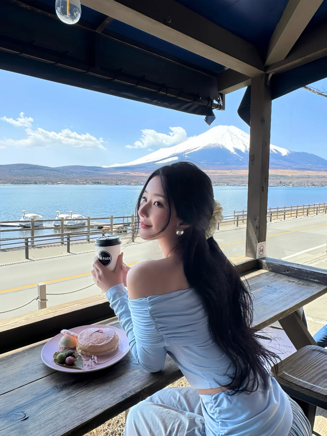 日本｜富士山山中湖🗻网红咖啡店The Park☕️